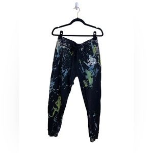 Be a Good Person Tie Dye Splatter sweat pants